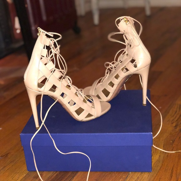 Aquazzura Shoes - Aquazurra tan strappy sandals